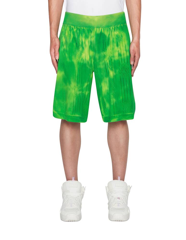 GCDS Pantaloncini da basket in maglia tie dye - immagine 2