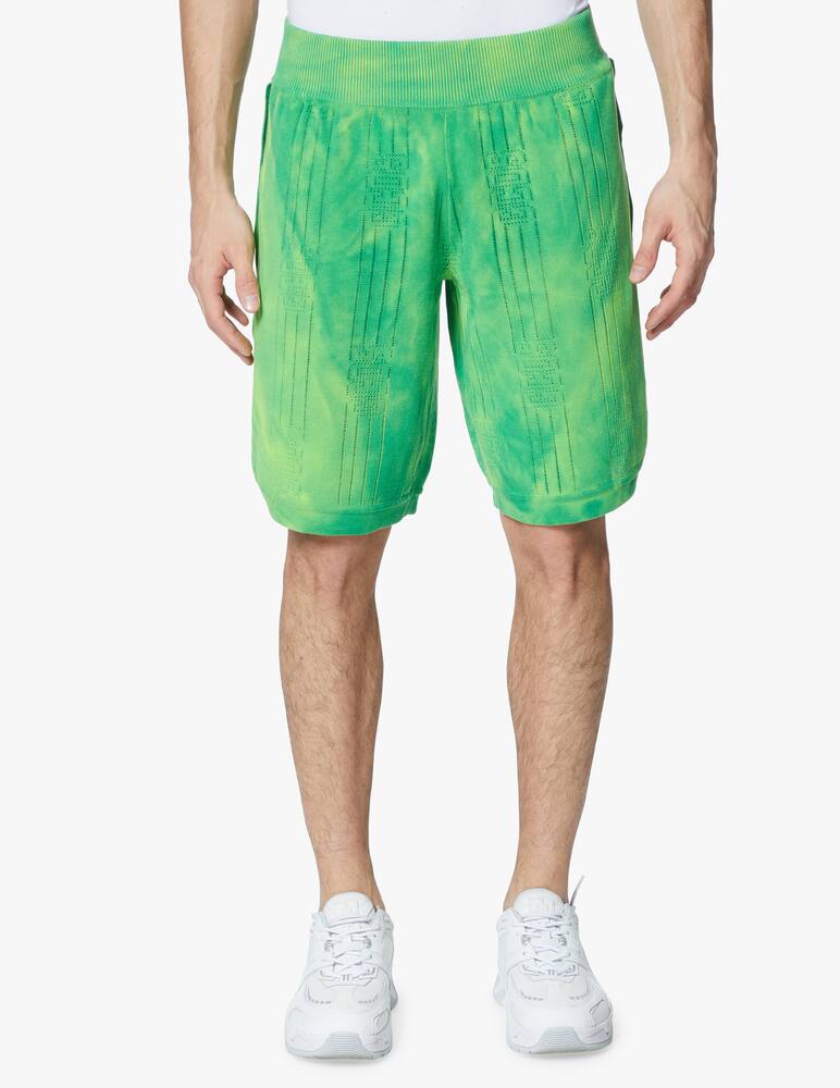 GCDS Pantaloncini da basket in maglia tie dye - immagine 4