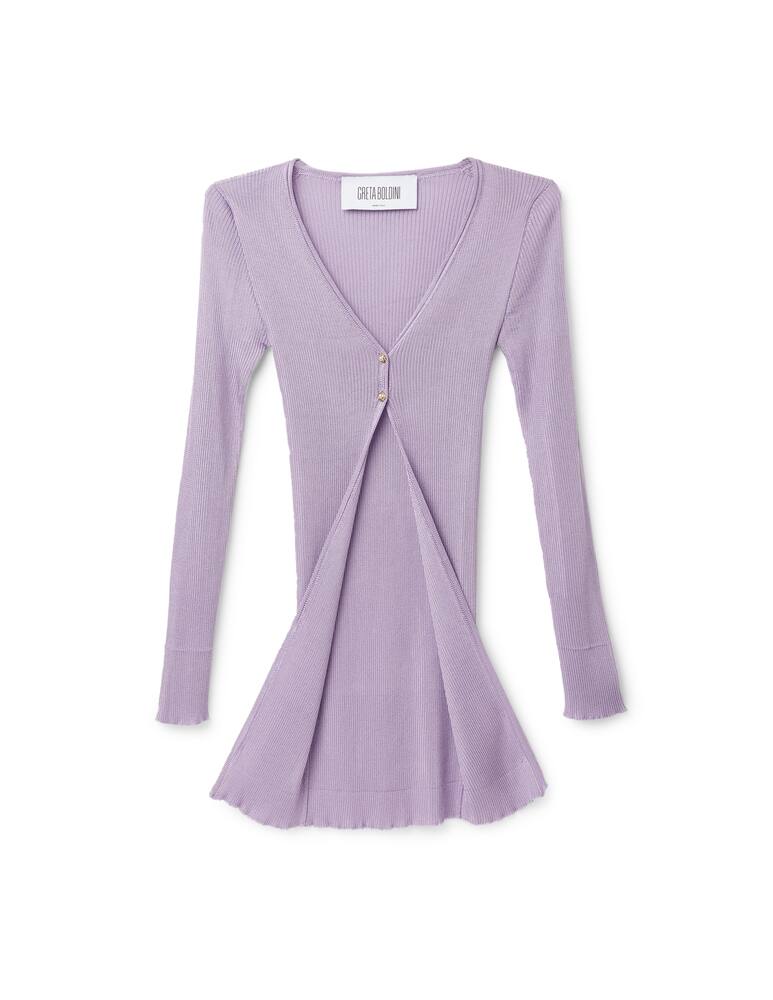 rinascente Greta Boldini Viscose knit long cardigan