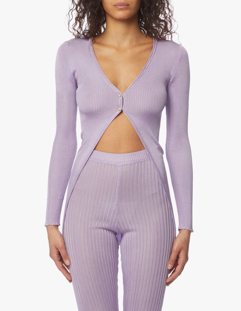 rinascente Greta Boldini Viscose knit long cardigan