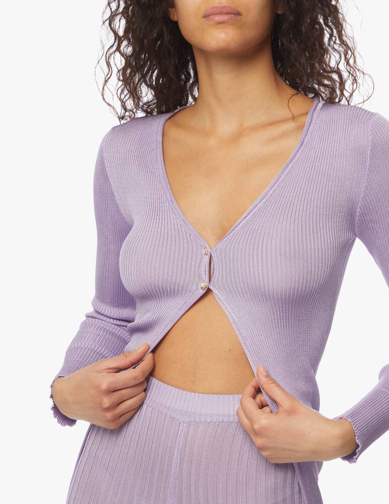 rinascente Greta Boldini Viscose knit long cardigan