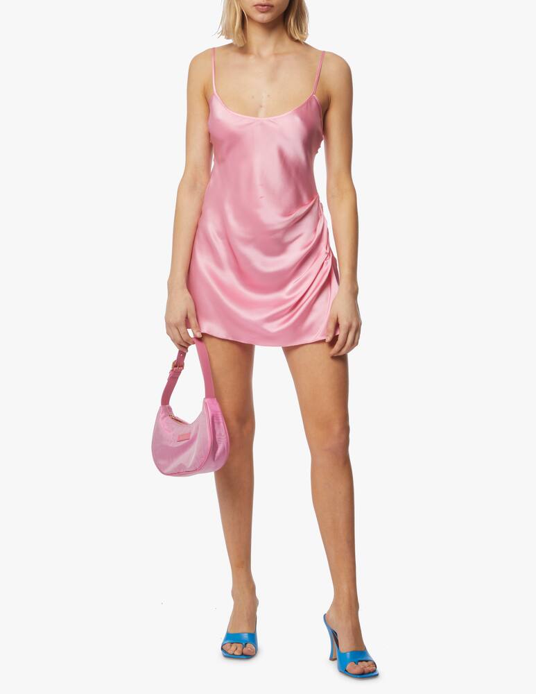 rinascente Greta Boldini Draped silk mini dress