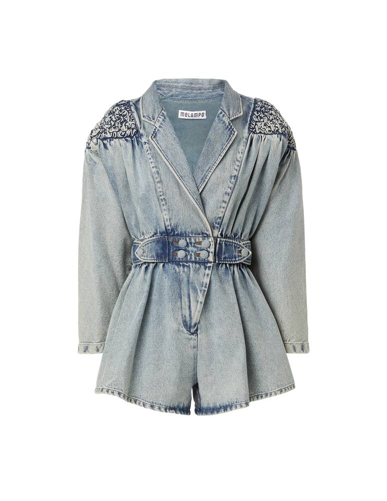 rinascente Melampo Gathered shoulder jumpsuit