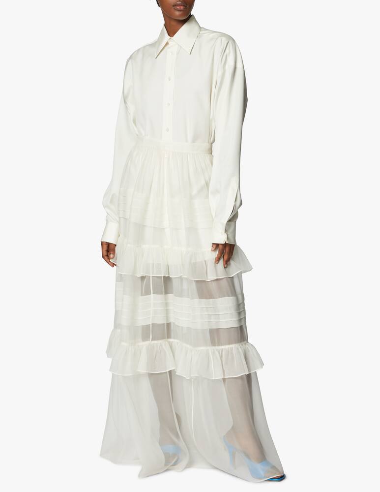 rinascente Melampo Camicia oversize in seta