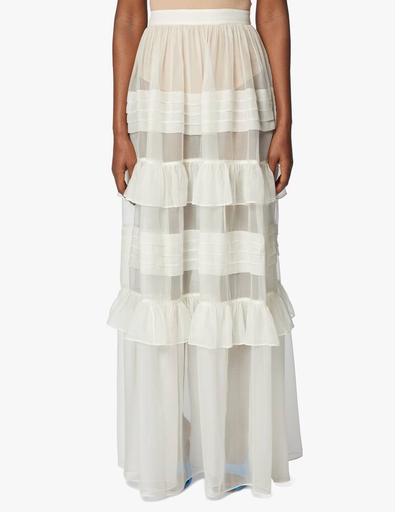 Melampo Gonna lunga in seta - immagine 4 Melampo Gonna lunga in seta - immagine 4