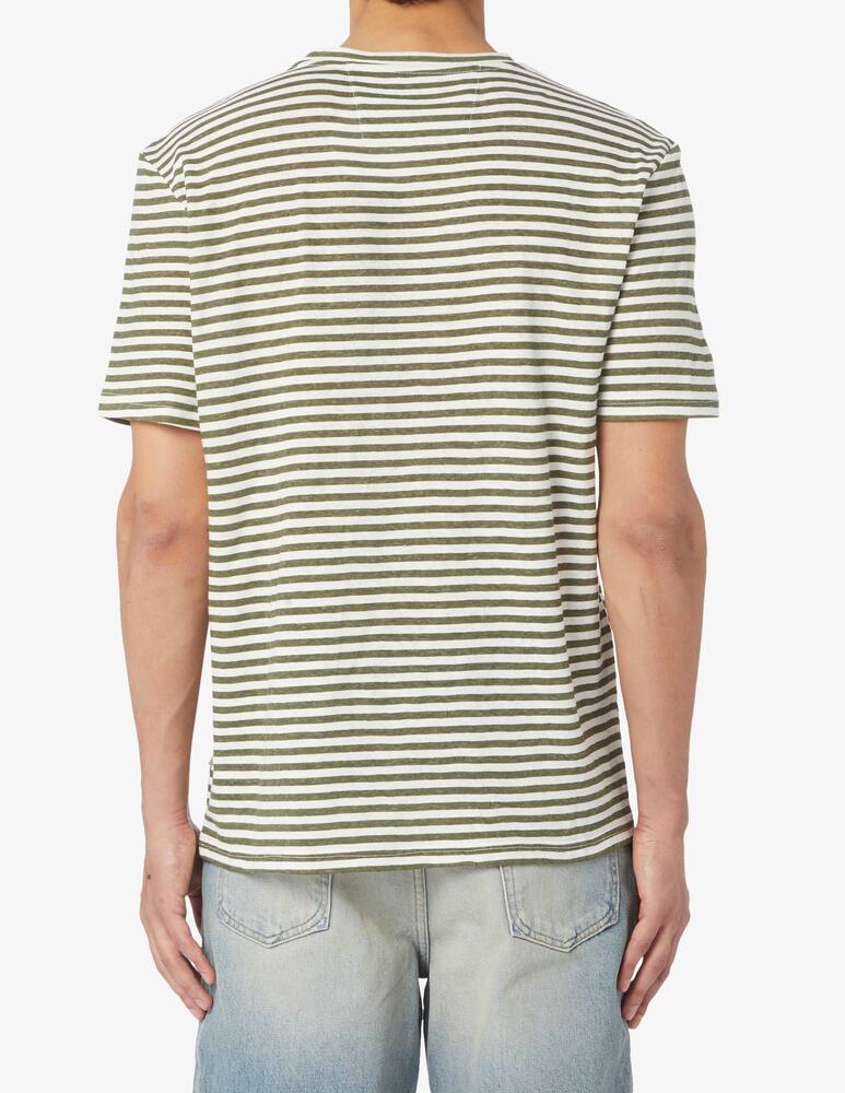 rinascente At.p.co Maglietta in lino a righe