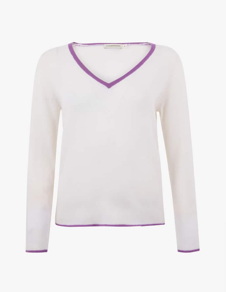 rinascente Pure Cashmere Maglione con collo a V