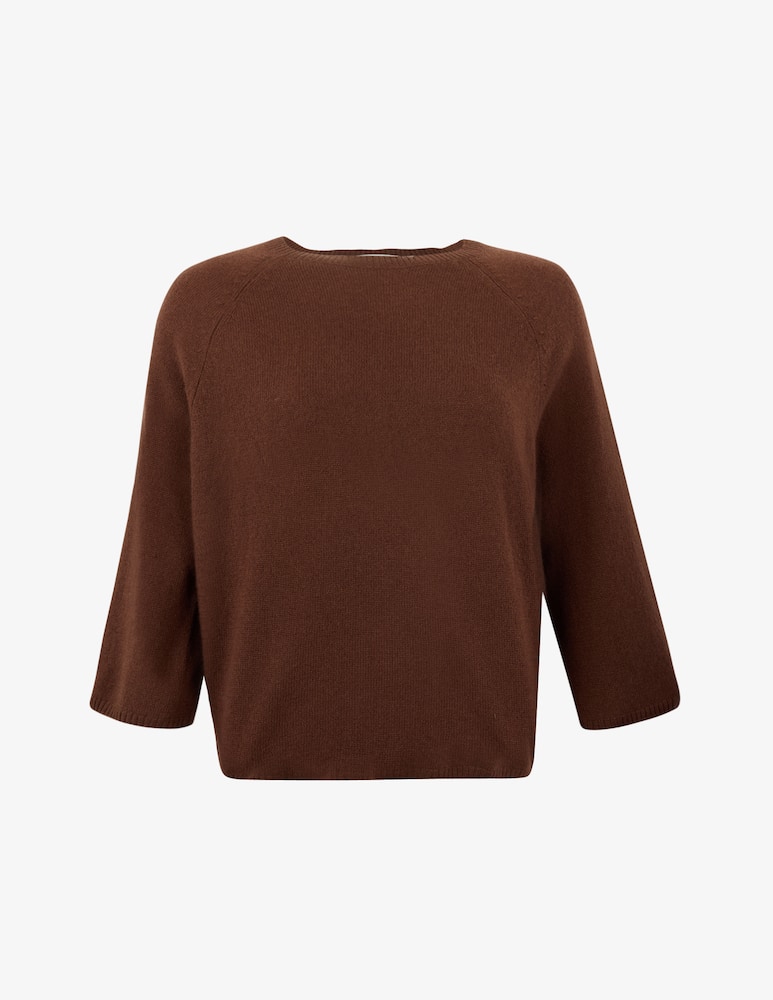 rinascente Pure Cashmere Maglione con maniche a 3/4