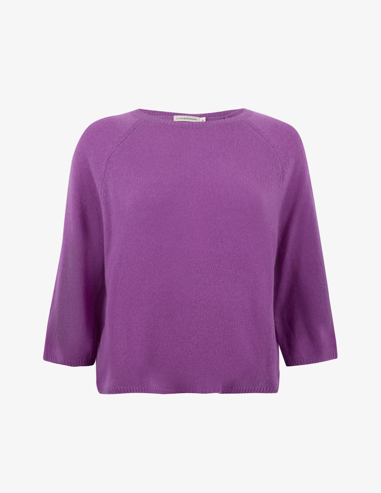 rinascente Pure Cashmere Maglione con maniche a tre quarti