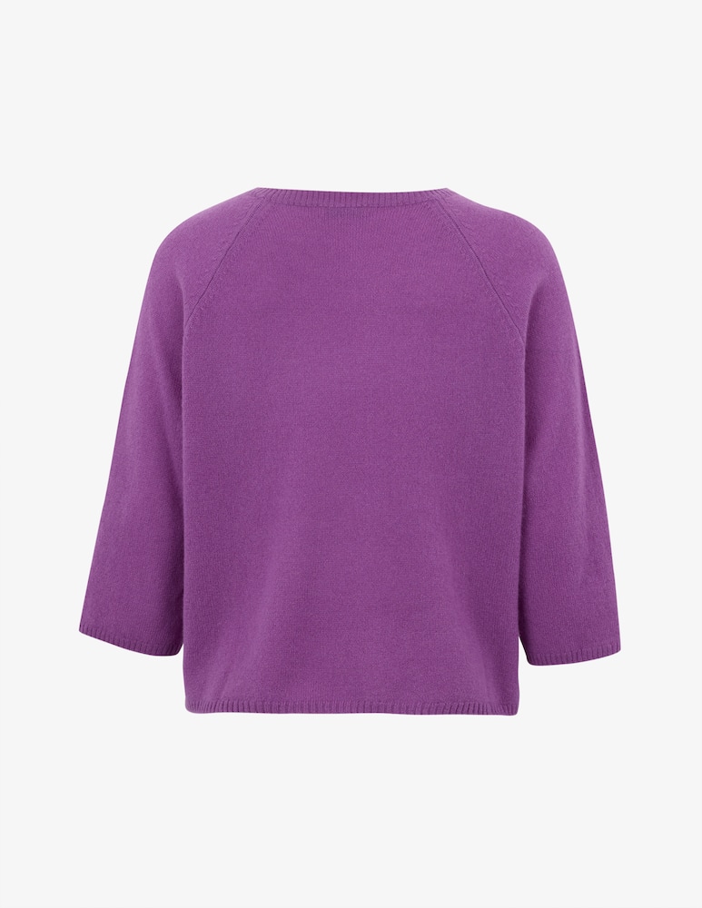rinascente Pure Cashmere Maglione con maniche a tre quarti