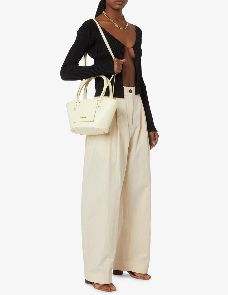 rinascente Jacquemus Pralu ribbed cardigan hook