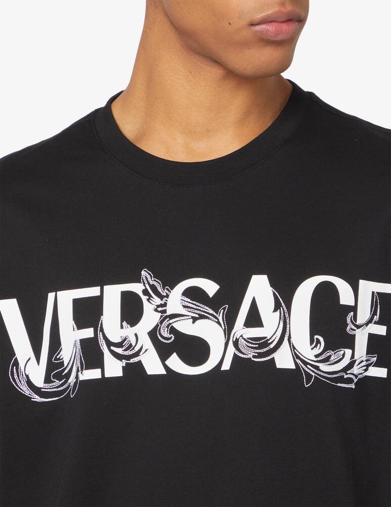 rinascente Versace Maglietta logo barocco 