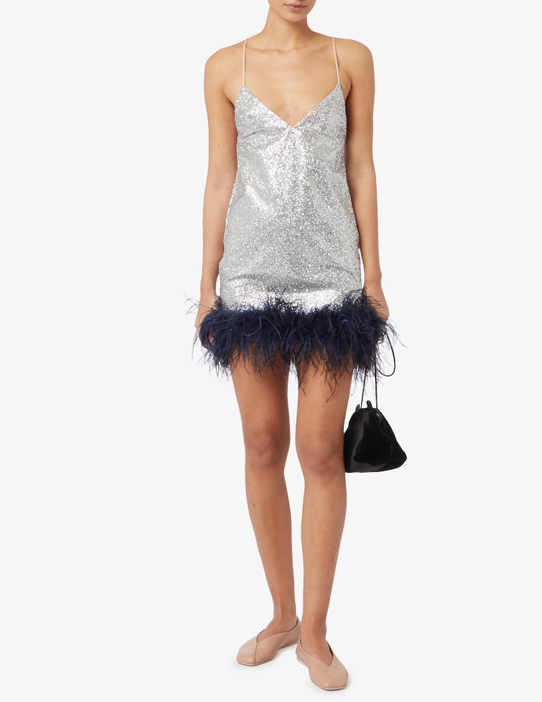 rinascente The Archivia Abito mini con glitter Luce