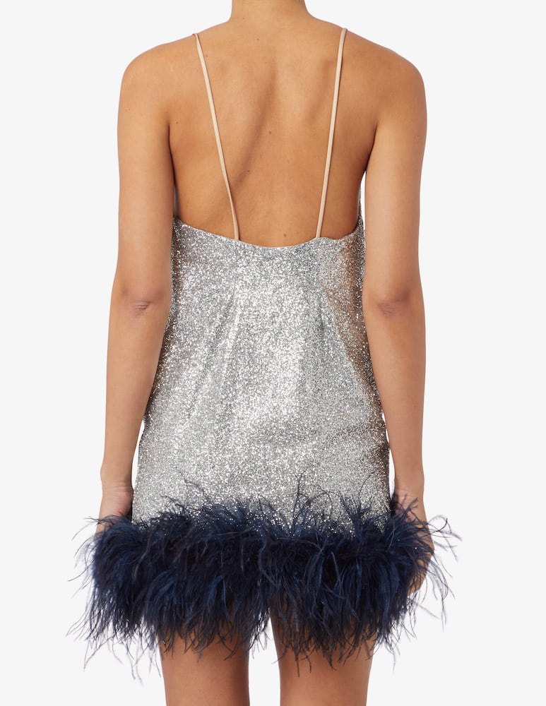 rinascente The Archivia Abito mini con glitter Luce