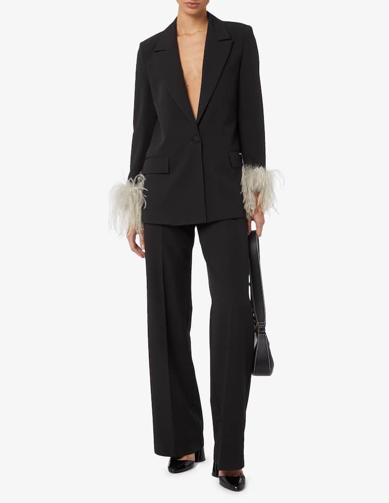 rinascente The Archivia Giacca blazer con piume Ares