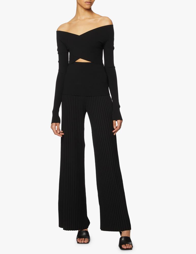 rinascente MRZ Simona Marziali High rise flare trousers