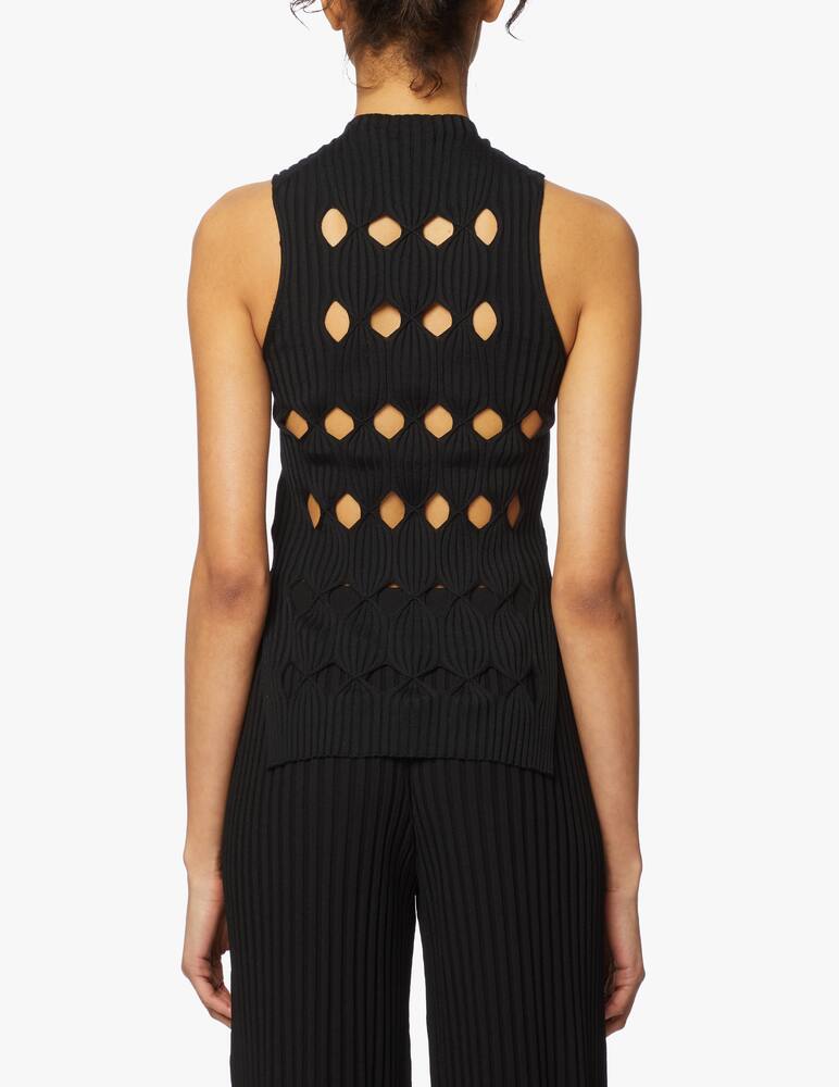 rinascente MRZ Simona Marziali Top girocollo senza maniche 