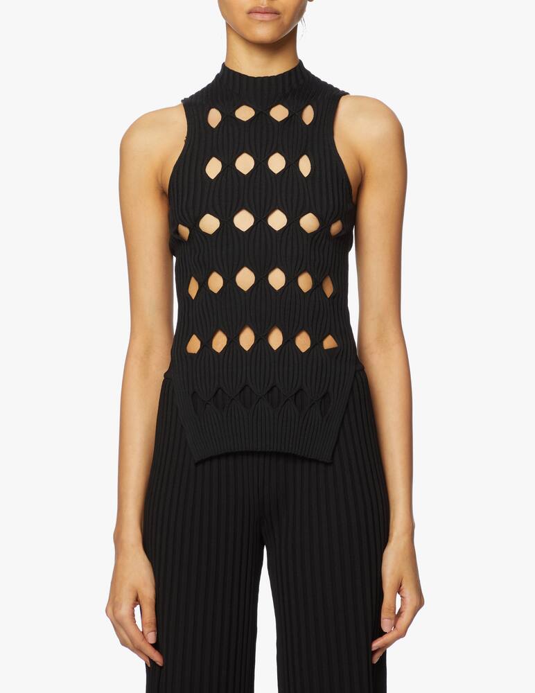 rinascente MRZ Simona Marziali Top girocollo senza maniche 