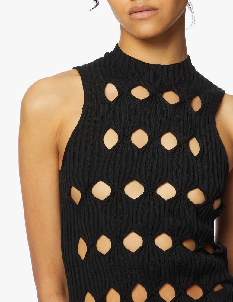 rinascente MRZ Simona Marziali Top girocollo senza maniche 