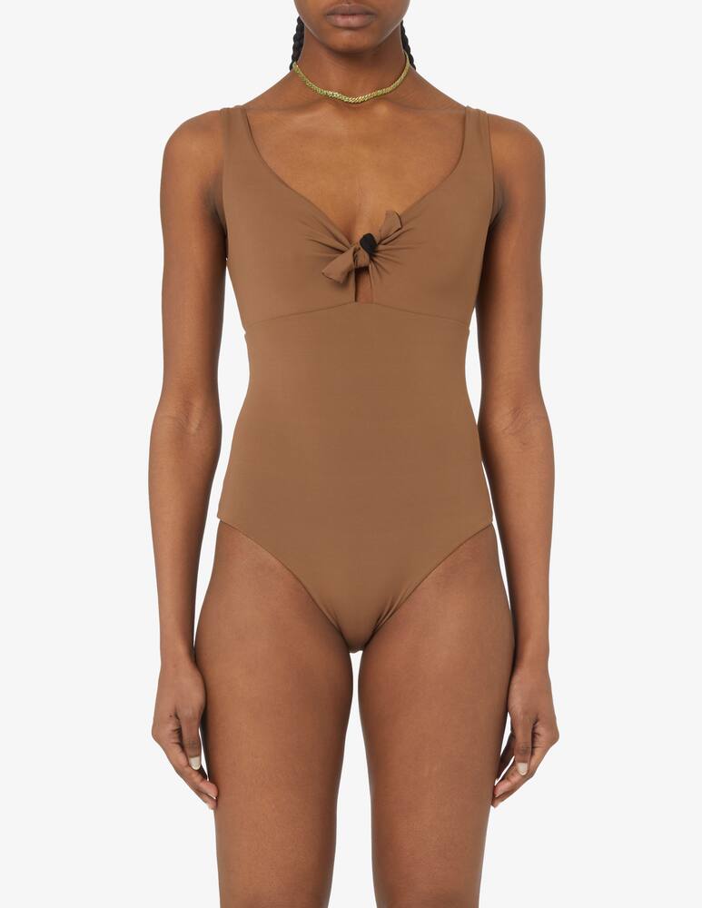 rinascente Fisico One-piece swimsuit with knot