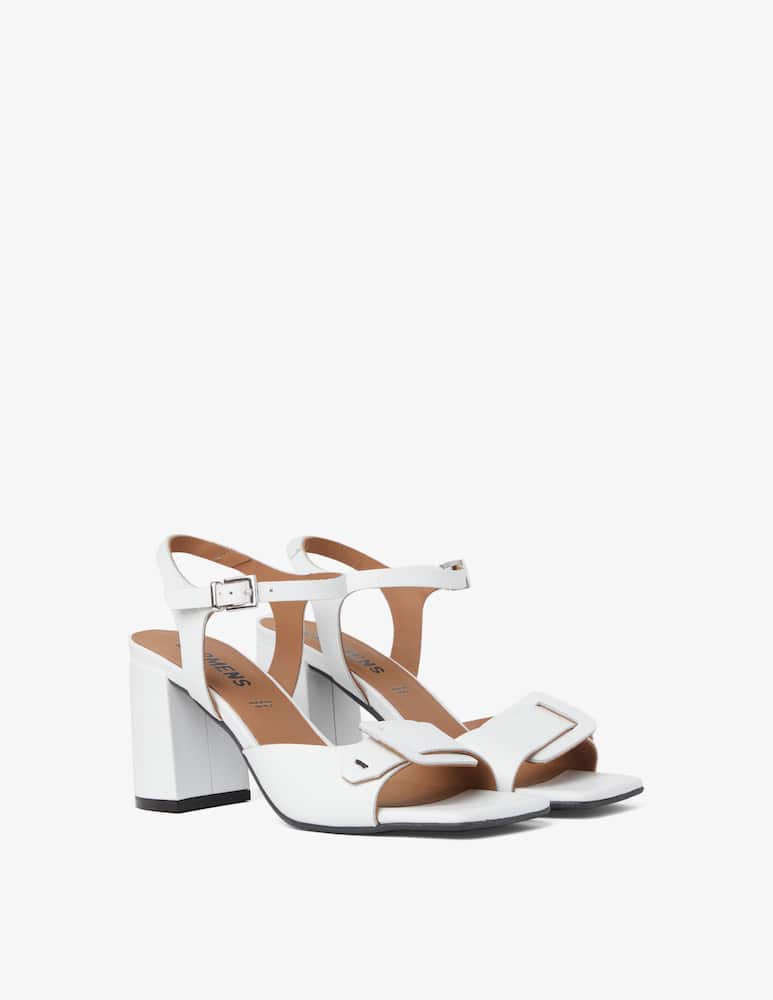 rinascente Carmens Leather heeled sandals