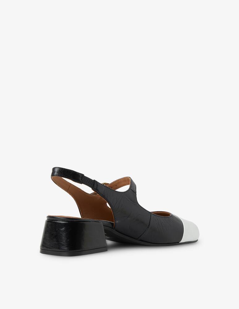 rinascente Carmens Leather slingbacks