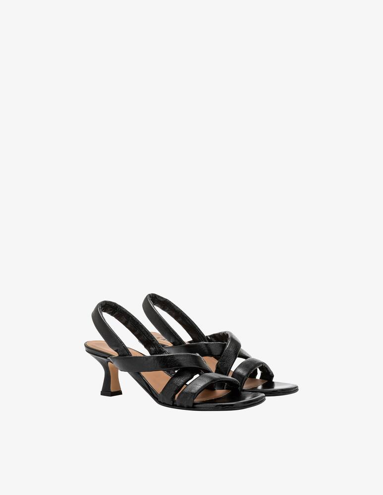rinascente Carmens Leather heeled sandals