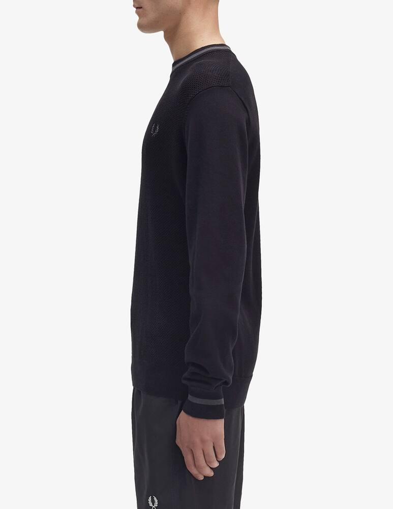 rinascente Fred Perry Maglia girocollo nido d'ape 