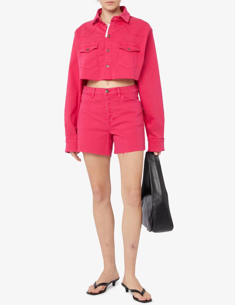 rinascente 3X1 Giacca di jeans super crop Stefy