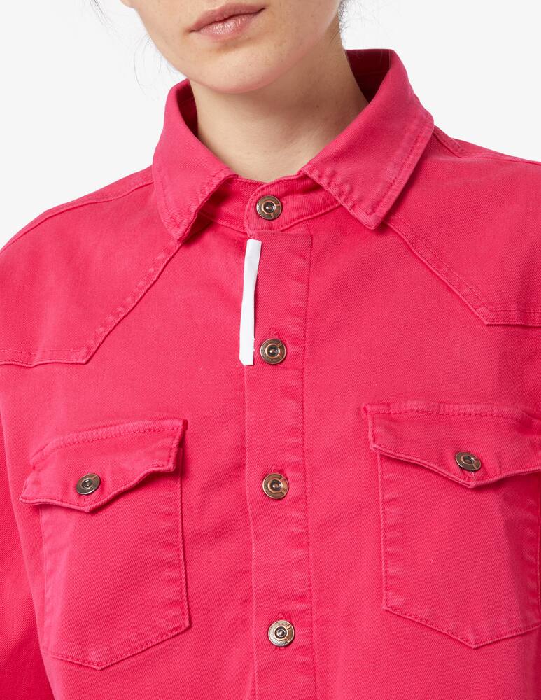 rinascente 3X1 Giacca di jeans super crop Stefy