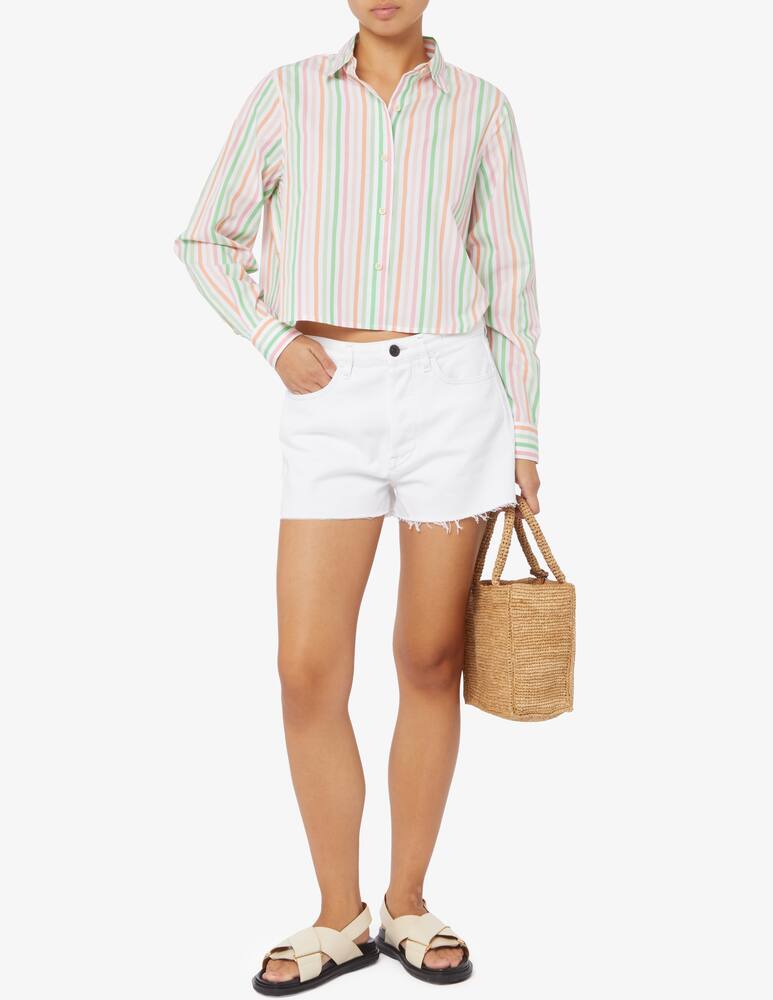 Shop 3X1 Carter denim shorts on Rinascente