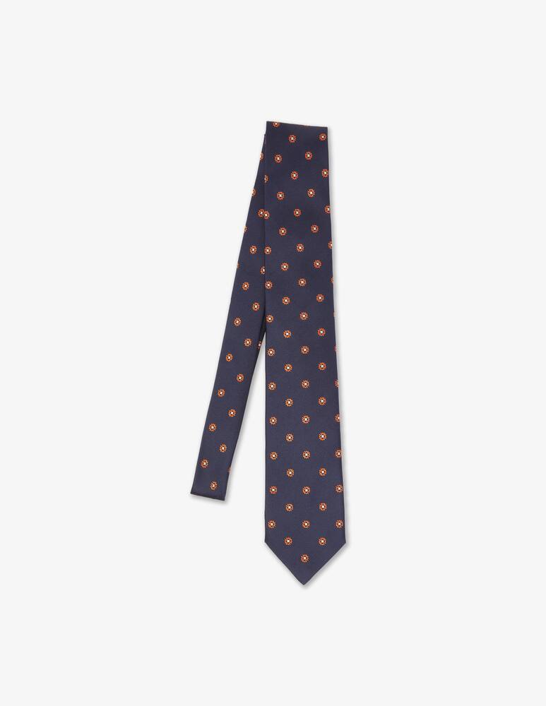 rinascente Barba Napoli Cravatta jacquard fiore 