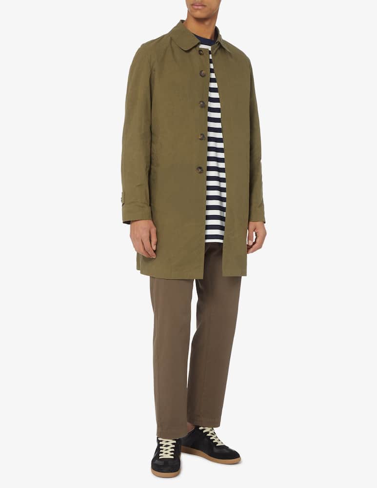 rinascente L'impermeabile Waxed cotton raincoat 