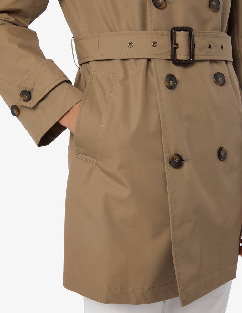 rinascente L'impermeabile Impermeabile doppiopetto in cotone nylon 