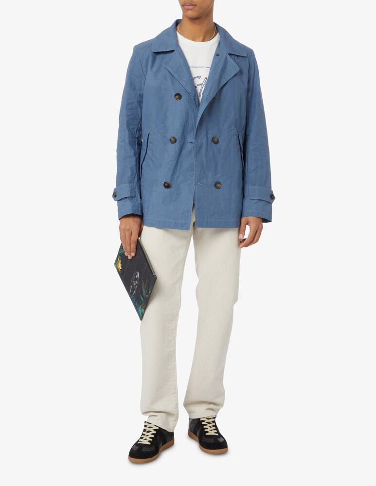 rinascente L'impermeabile Waxed peacoat 