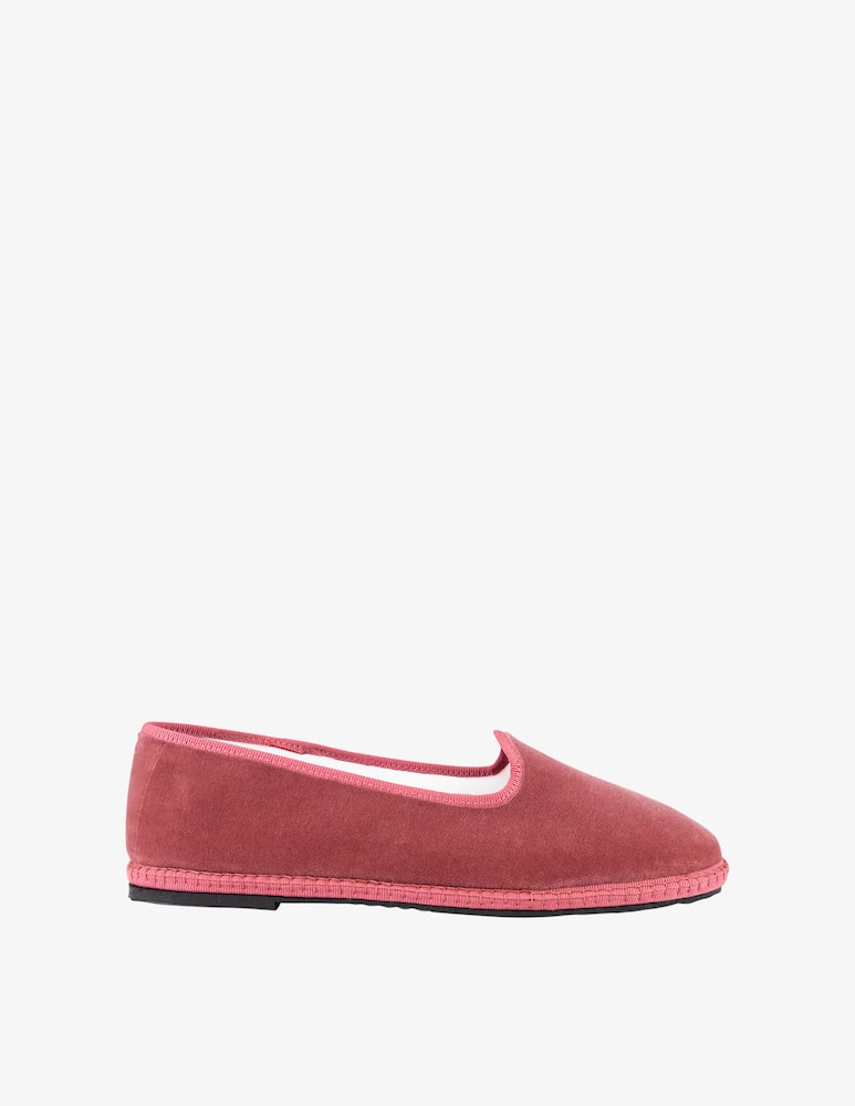 Papusse Friuliane velvet shoes pink - picture 1 Papusse Friuliane velvet shoes pink - picture 1