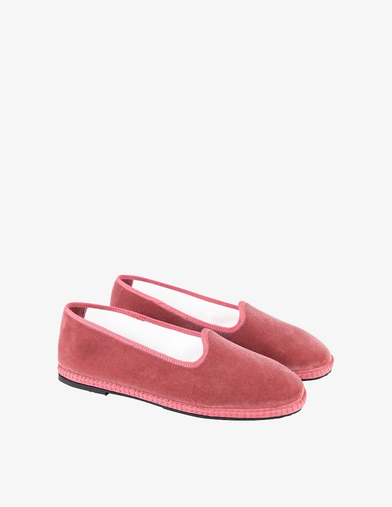Papusse Friuliane velvet shoes pink - picture 2 Papusse Friuliane velvet shoes pink - picture 2
