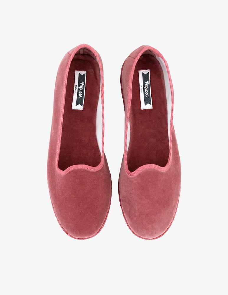Papusse Friuliane velvet shoes pink - picture 3 Papusse Friuliane velvet shoes pink - picture 3