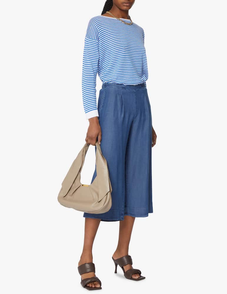 rinascente Rinascente Collection Maglia in misto lino con scollo a barca