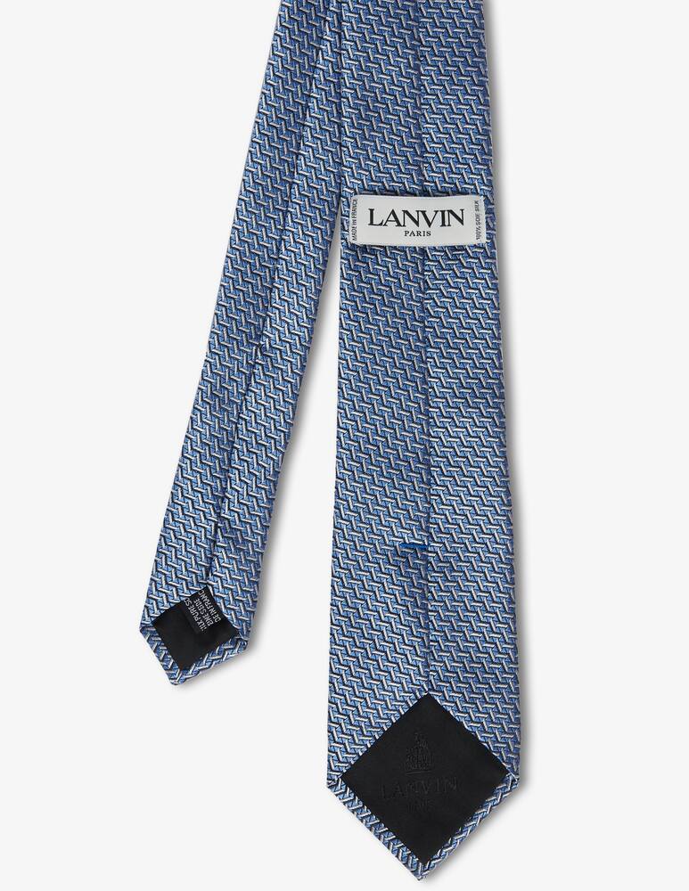 rinascente Lanvin Cravatta micro righe 