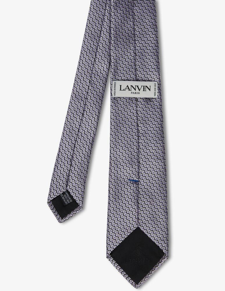 Lanvin Micro striped tie - picture 2 Lanvin Micro striped tie - picture 2