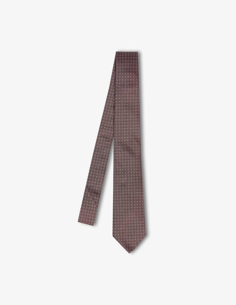 rinascente Lanvin Micro flower jacquard tie 