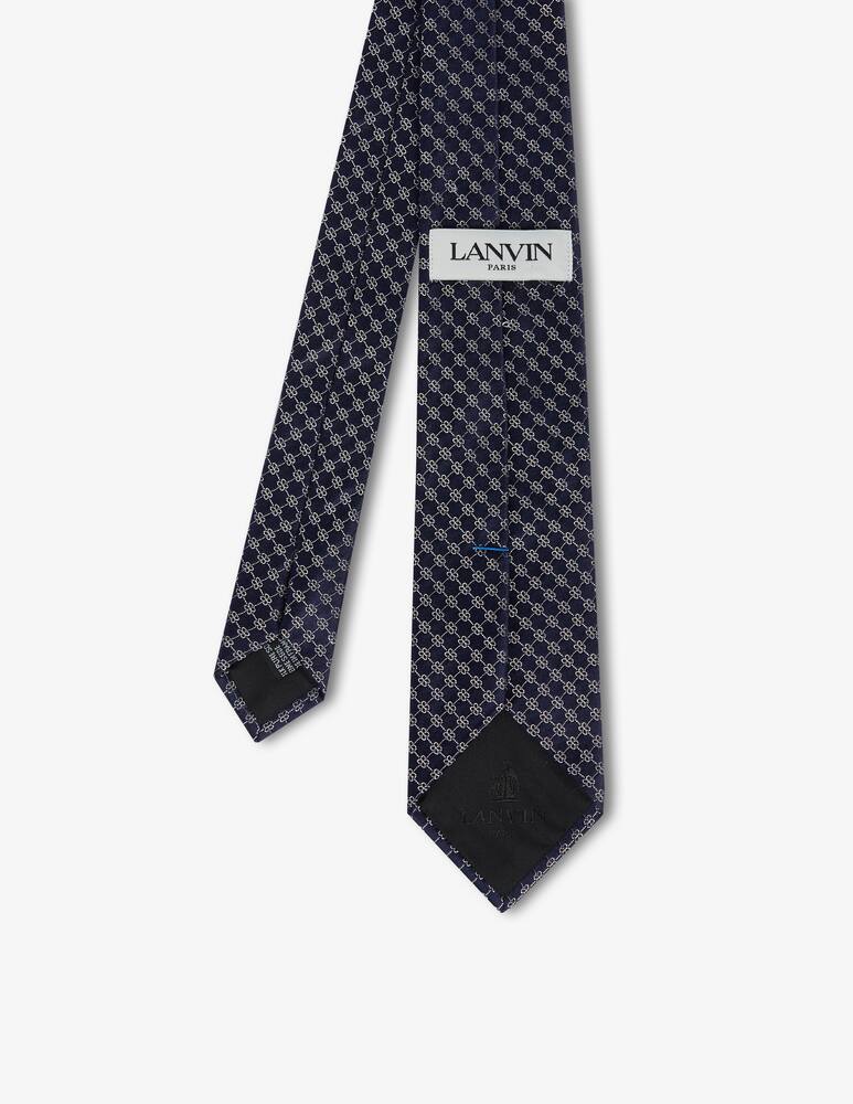 rinascente Lanvin Flower jacquard tie 
