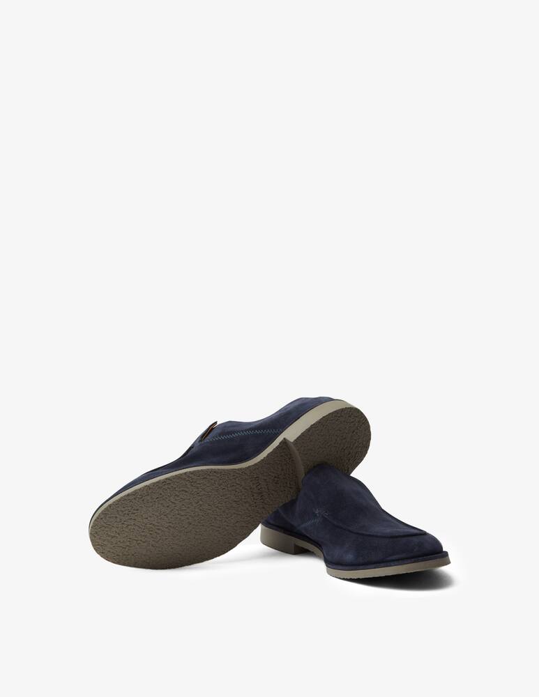 rinascente Sturlini Suede slip on loafers 
