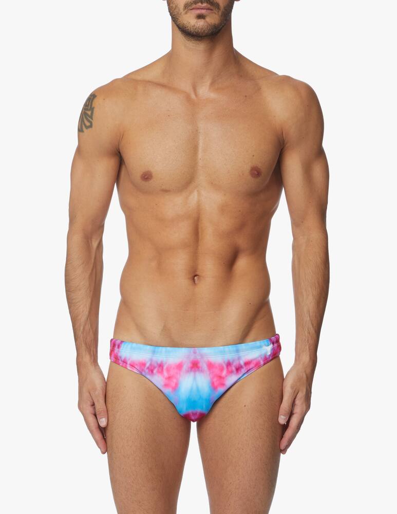 rinascente Yes I am Tie dye swim briefs