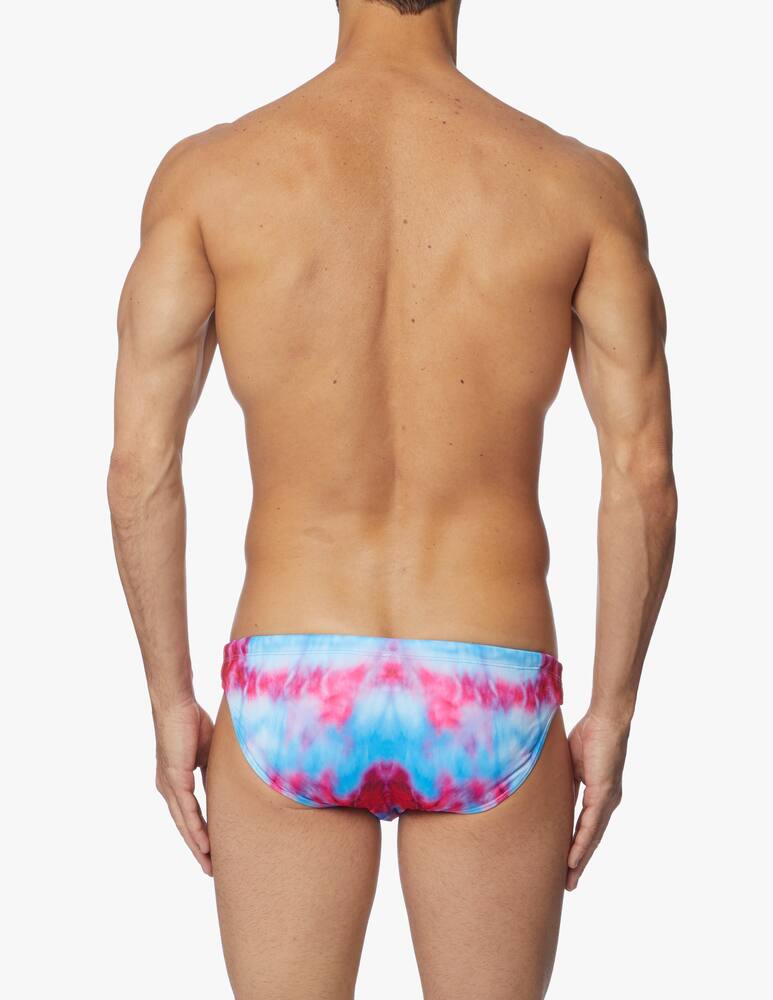 rinascente Yes I am Tie dye swim briefs