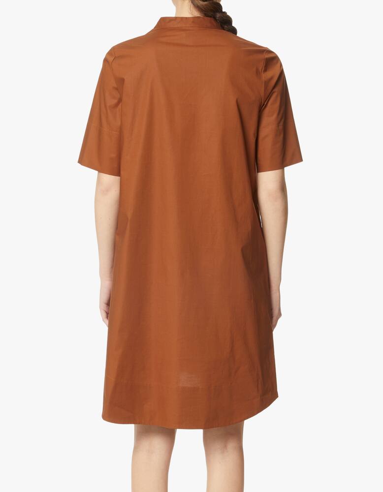 rinascente Rosso35 Vestito a maniche corte in popeline di cotone