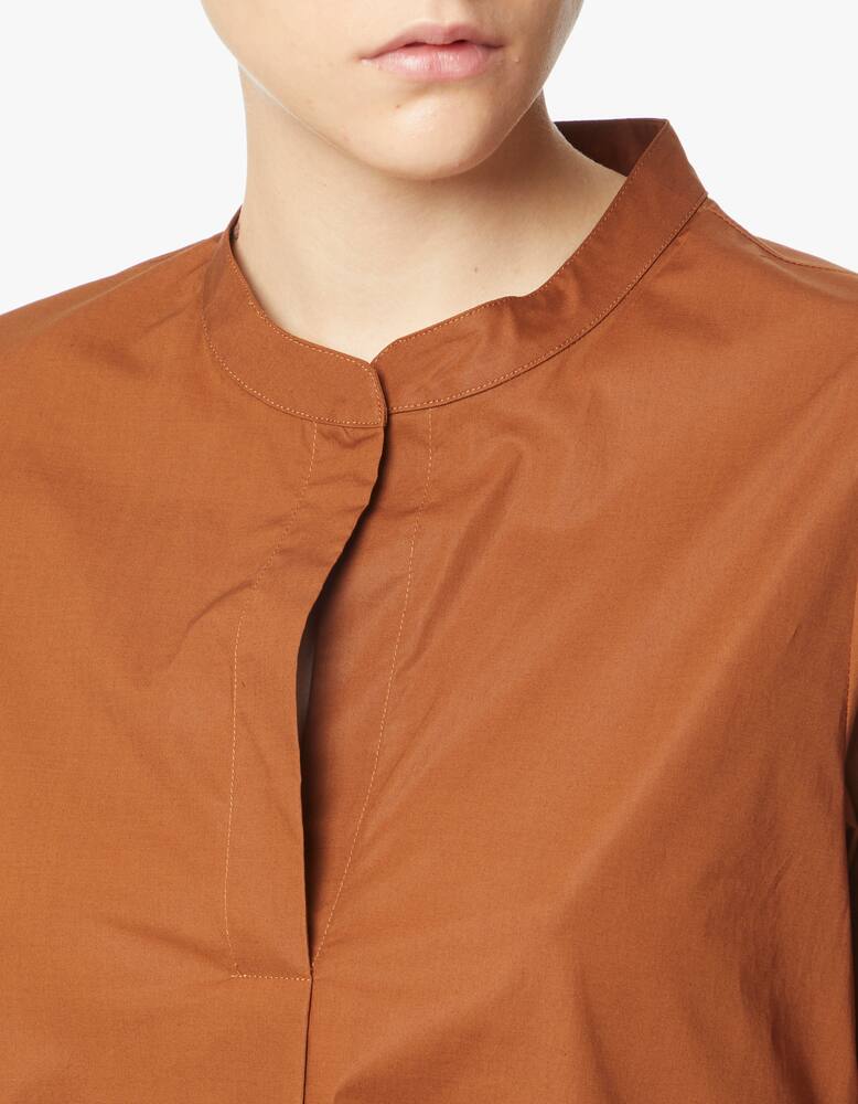 rinascente Rosso35 Vestito a maniche corte in popeline di cotone