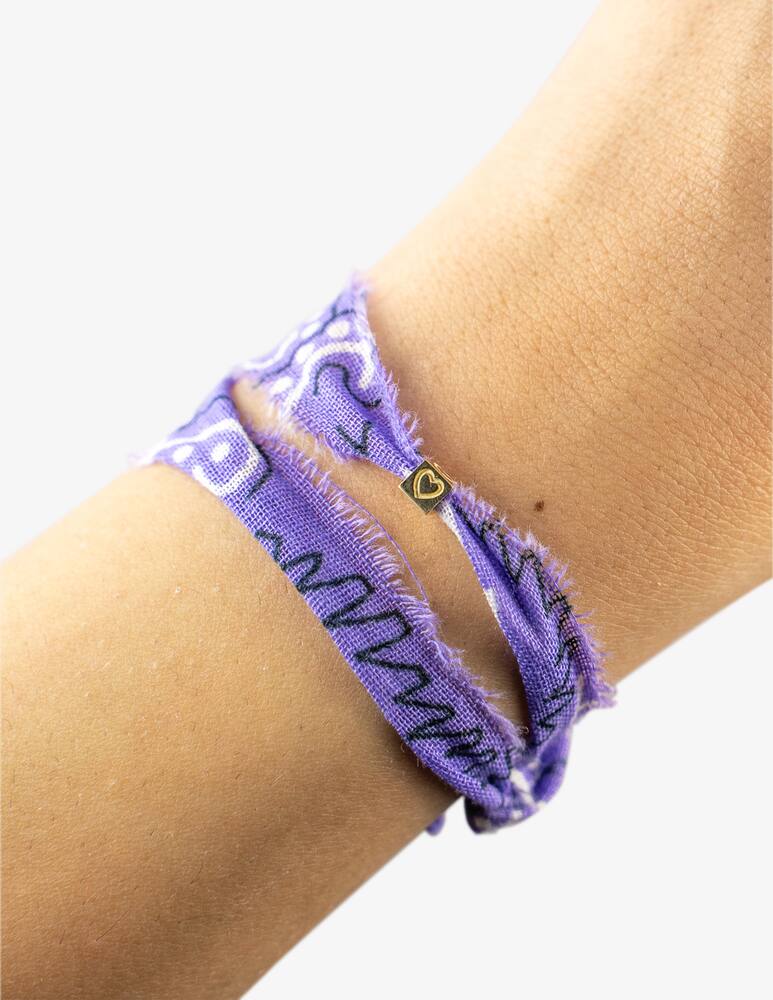 rinascente Atelier Molayem Braccialetto ABC Bandana Cord