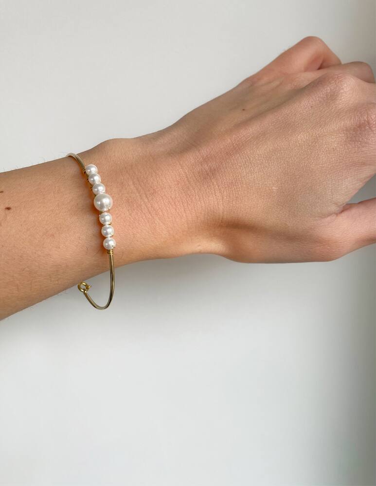 rinascente Noon Milan Briaccialetto Minimal pearls